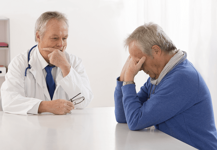ārsta apmeklējums akūta prostatīta gadījumā